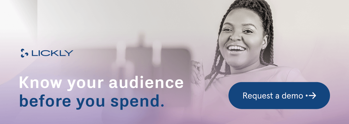 CTA Banner know your audience