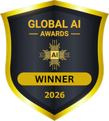 Global AI Awards winner badge